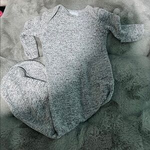 aden + anais Heather Gray Sleep Gown